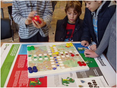 Igra človek ne jezi se iz zamaškov!