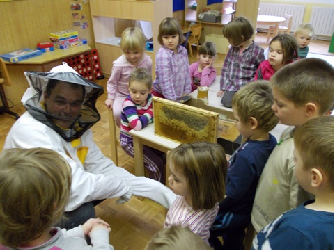 Z nami je bil pravi čebelar!